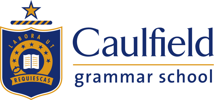 Caulfield grammar school dark text