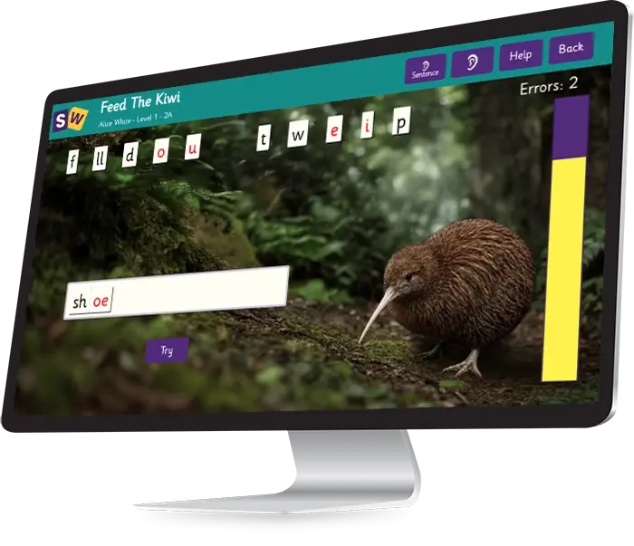 StepsWeb on a computer