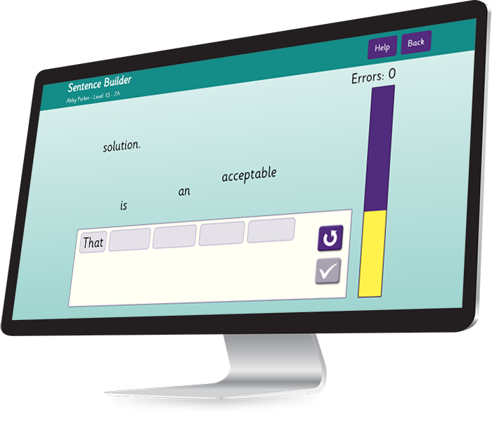 StepsWeb on a computer