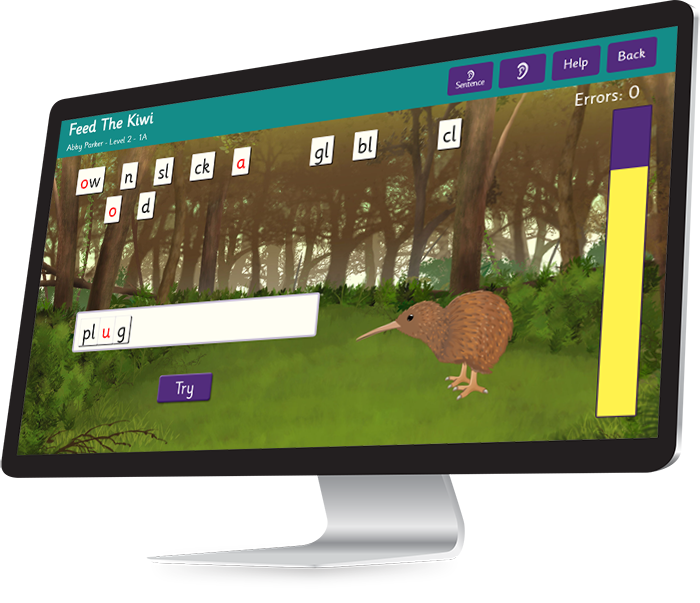 StepsWeb on a computer