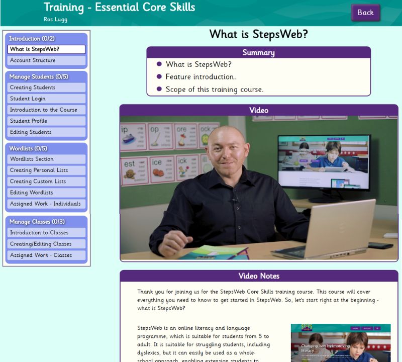 Online Essential Skills Course Illustration