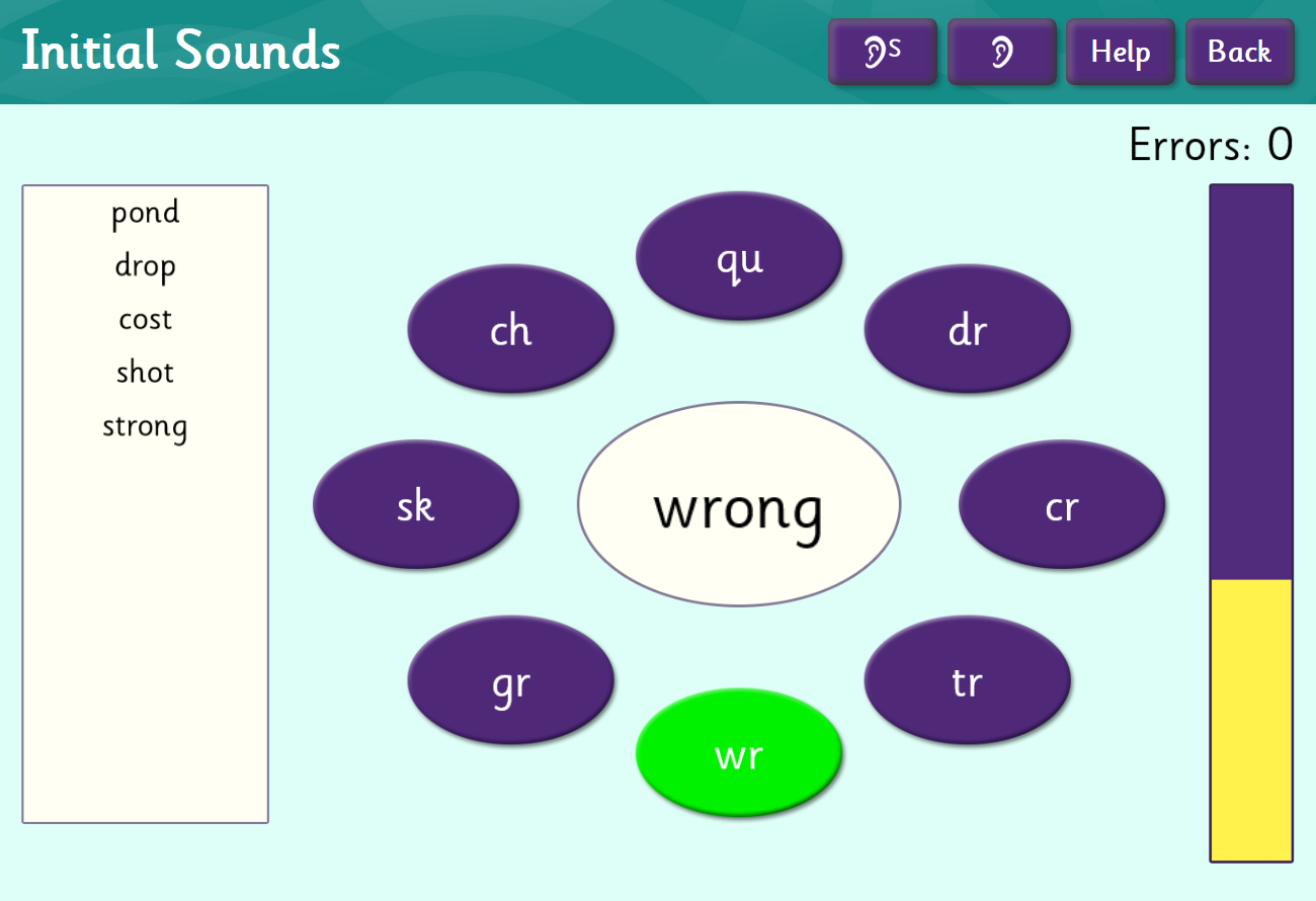 Initial Sounds