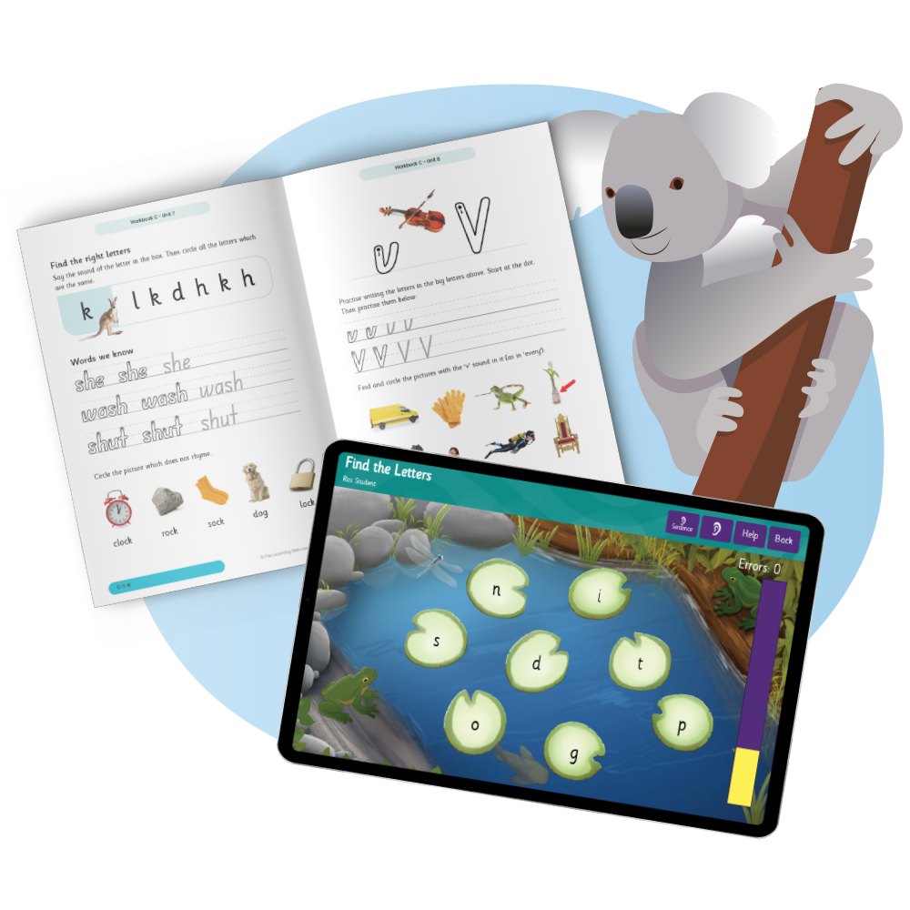 NSW workbook and tablet