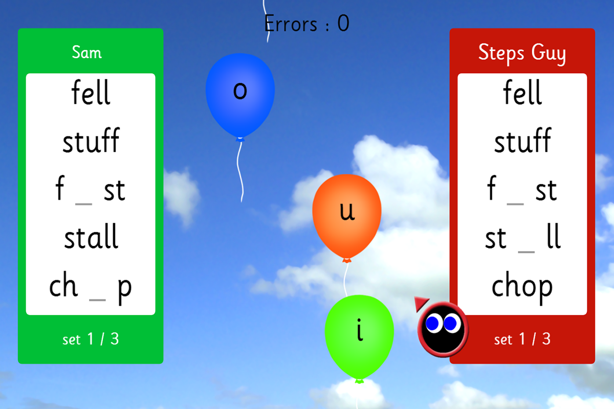 StepsWeb - Vowel Ladder